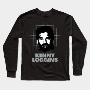 Kenny loggins -> retro Long Sleeve T-Shirt